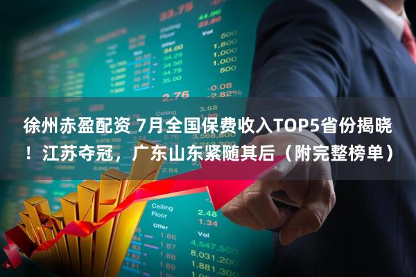 徐州赤盈配资 7月全国保费收入TOP5省份揭晓！江苏夺冠，广东山东紧随其后（附完整榜单）